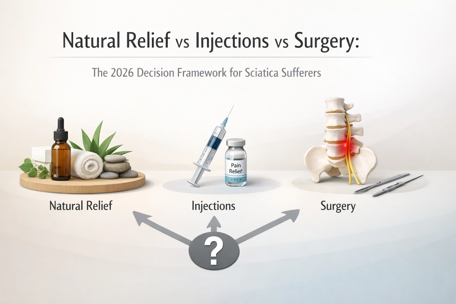 Relif Injection Natural Relief vs Injections vs Surgery: The 2026 Decision Framework ...