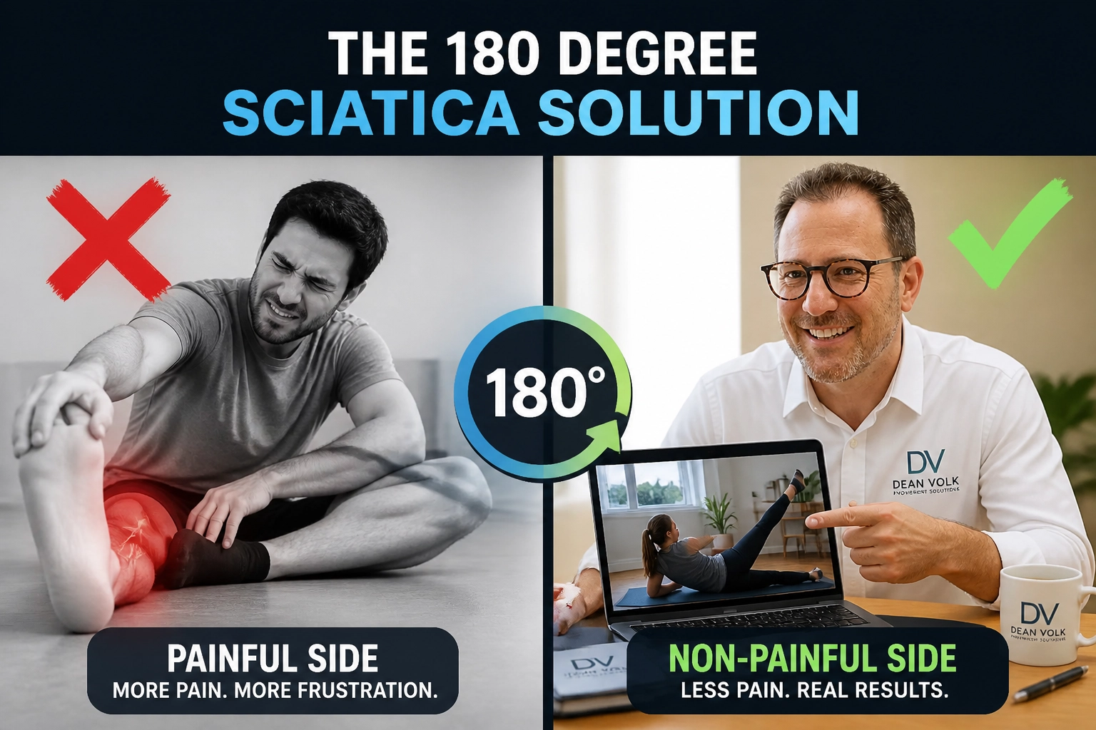 Dean Volk explaining the 180 degree difference