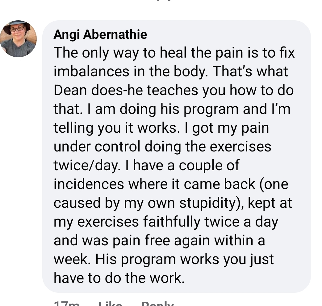 Customer Testimonial: 180° Sciatica Solution