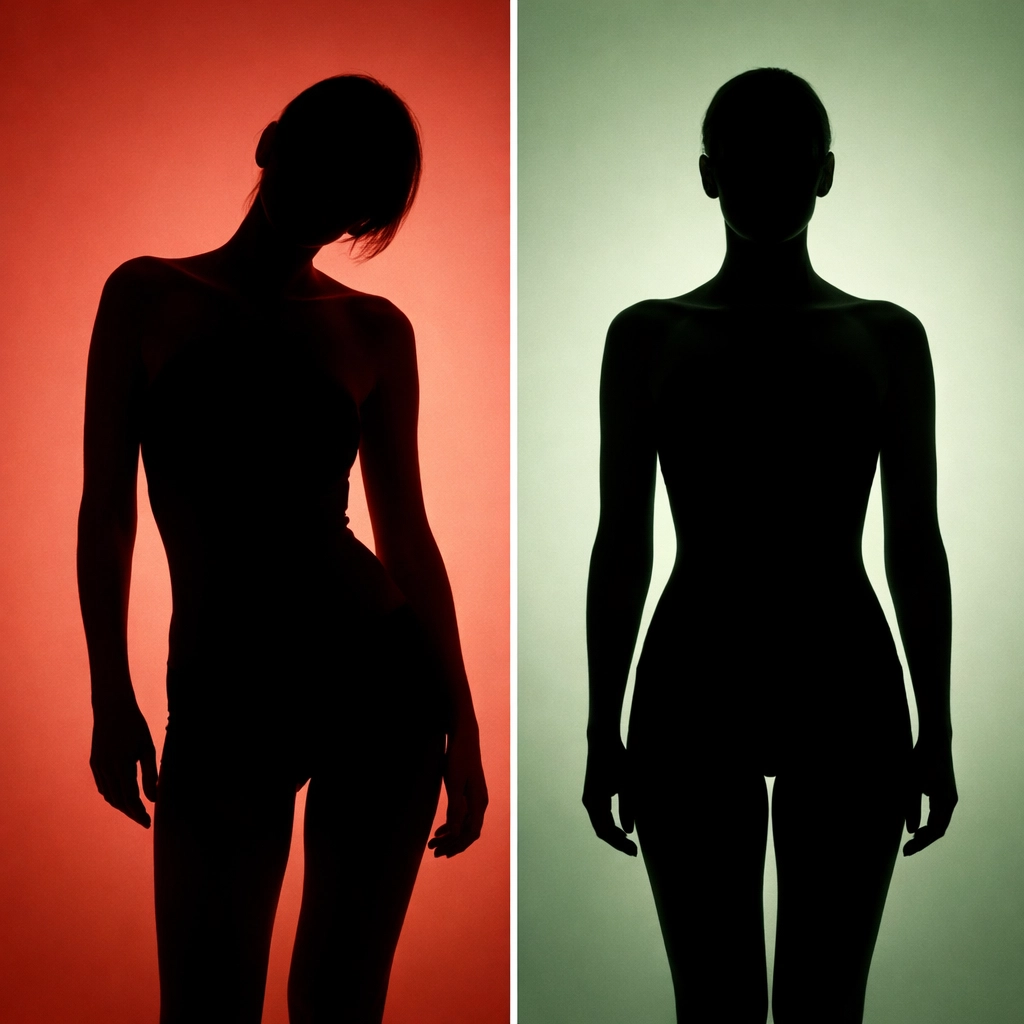 Comparison of unbalanced posture versus balanced body alignment for sciatica relief